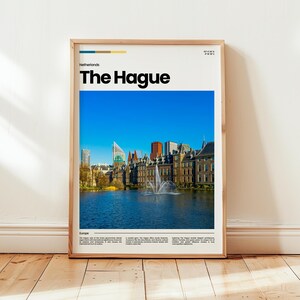 The Hague Poster, The Hague Print, The Hague Photo, The Hague Wall Art, Netherlands Poster, Netherlands Print, Digital Print, Travel Gift