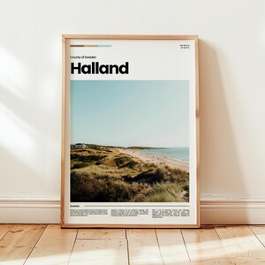Halland Poster, Halland Print, Halland Photo, Halland Travel Poster, Sweden Poster, Sweden Print, Digital Print, Travel Gift