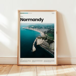 Normandy Poster, Normandy Print, Normandy Photo, Normandy Wall Art, France Poster, France Print, Digital Print, Travel Gift