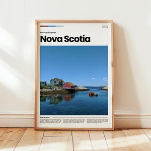 Nova Scotia Poster, Nova Scotia Print, Nova Scotia Photo, Nova Scotia Wall Art, Canada Poster, Canada Print, Digital Print, Travel Gift