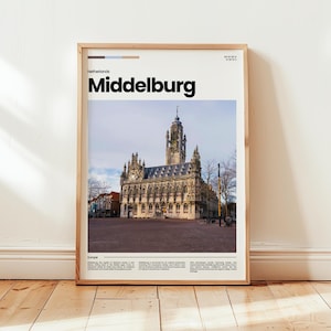 Middelburg Poster, Middelburg Druck, Middelburg Foto, Middelburg, Niederlande Poster, Niederlande Druck, Digitaldruck, Geschenk zur Reise
