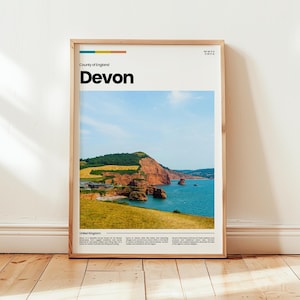 Devon Poster, Devon Print, Devon Photo, Devon Wall Art, England Poster, England Print, Digital Print, Travel Gift