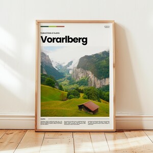 Vorarlberg Poster, Vorarlberg Print, Vorarlberg Photo, Vorarlberg Wall Art, Austria Poster, Austria Print, Digital Print, Travel Gift