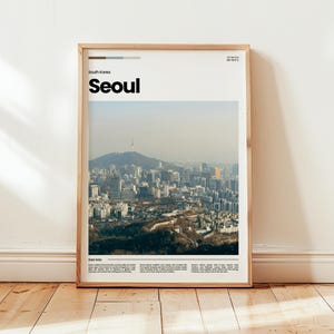Seoul Poster, Seoul Print, Seoul Photo, Seoul Wall Art, South Korea Poster, South Korea Print, Digital Print, Travel Gift