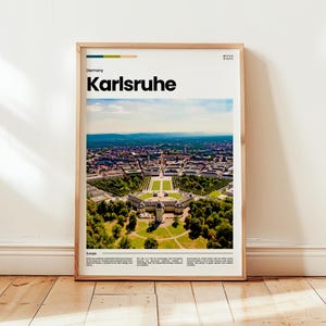 Karlsruhe Poster, Karlsruhe Print, Karlsruhe Photo, Karlsruhe Wall Art, Germany Poster, Germany Print, Digital Print, Travel Gift