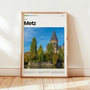 Metz Poster, Metz Print, Metz Photo, Metz Wall Art, France Poster, France Print, Digital Print, Travel Gift