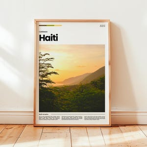 Haïti poster, Haïti print, Haïti foto, Haïti reisposter, Caribische poster, Caribische print, digitale print, reiscadeau