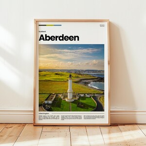 Aberdeen Poster, Aberdeen Print, Aberdeen Photo, Aberdeen Wall Art, Scotland Poster, Scotland Print, Digital Print, Travel Gift