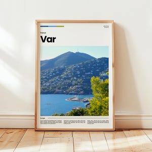 Var Poster, Var Print, Var Photo, Var Wall Art, France Poster, France Print, Digital Print, Travel Gift