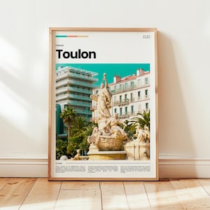 Toulon Poster, Toulon Print, Toulon Photo, Toulon Wall Art, France Poster, France Print, Digital Print, Travel Gift