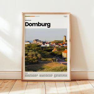 Domburg Poster, Domburg Druck, Domburg Foto, Domburg Wandkunst, Niederlande Poster, Niederlande Druck, Digitaldruck, Geschenk an die Welt
