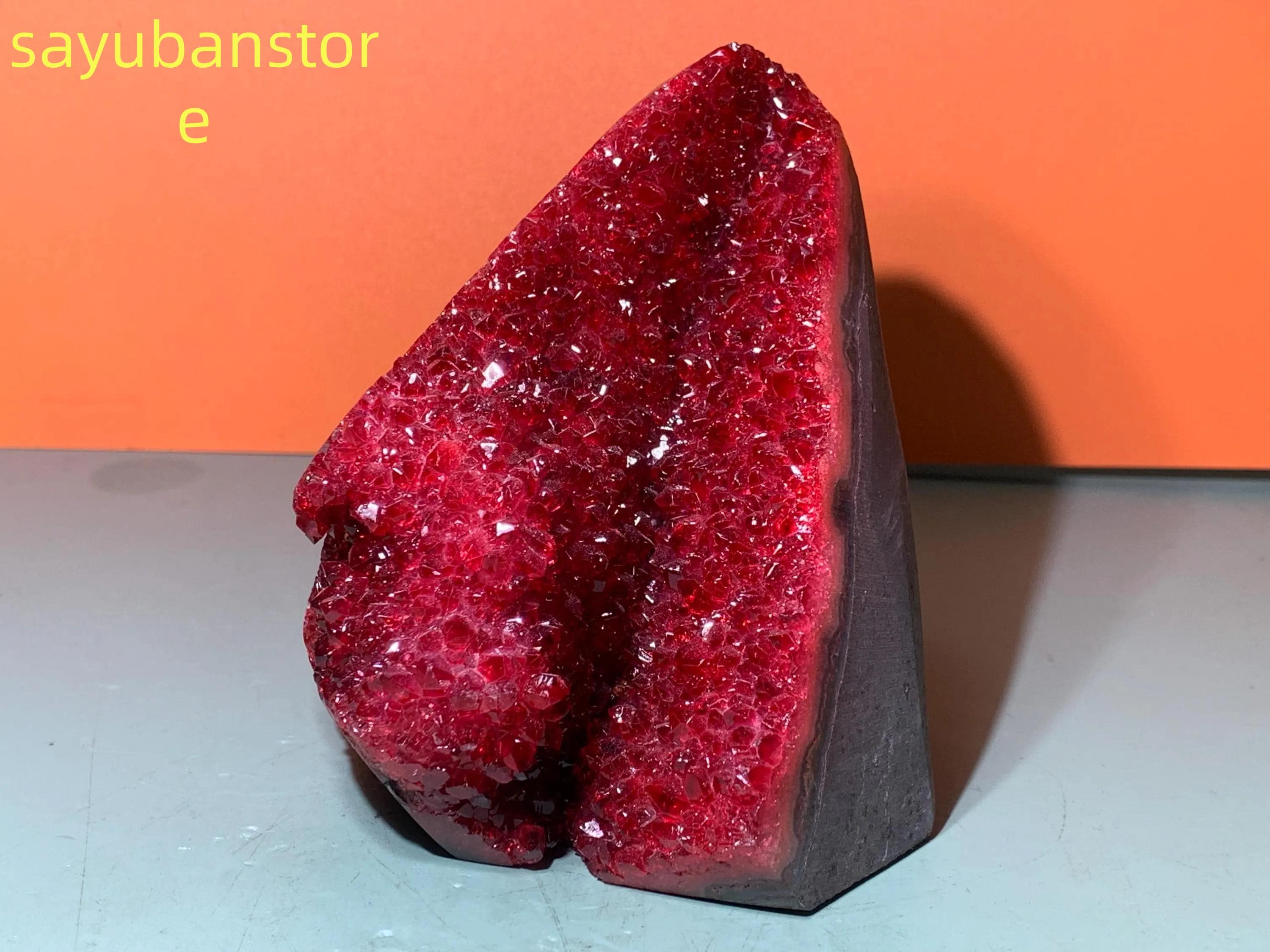 置物 Ruby Ruby Geode - Etsy Canada