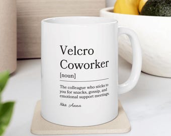Customised Mug, Large Coffee Cup, Gift For Coworker