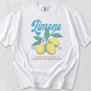 Lemon Tee, Summer Wear, Oversized Shirt, Beige Color, Gift For Bestie image 4