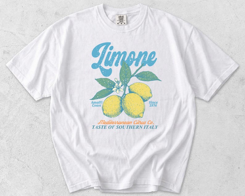Lemon Tee, Summer Wear, Oversized Shirt, Beige Color, Gift For Bestie image 4