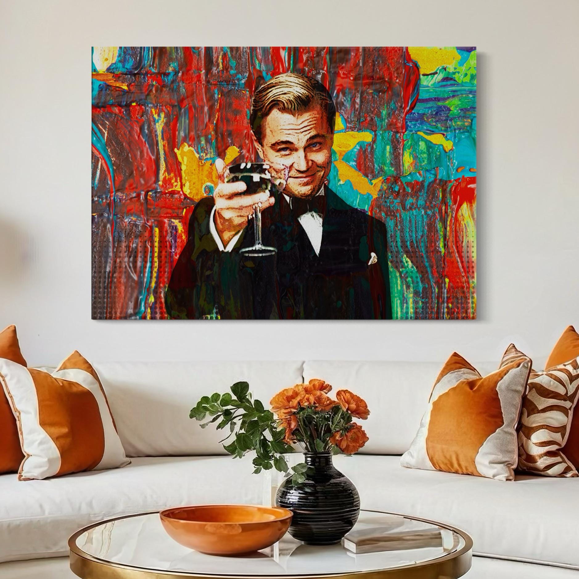 Leonardo dicaprio poster Italia