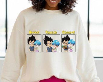 T-shirt amusant sur le thème des animés, sphères d'étoiles magiques, animé, design PNG numérique, couples, GIF amusant, personnages d'animés, art manga