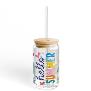 Glass tumbler, Iced coffee tumbler, glass tumbler digital design, high-resolution 300 dpi png, 16 oz funny glass tumbler.