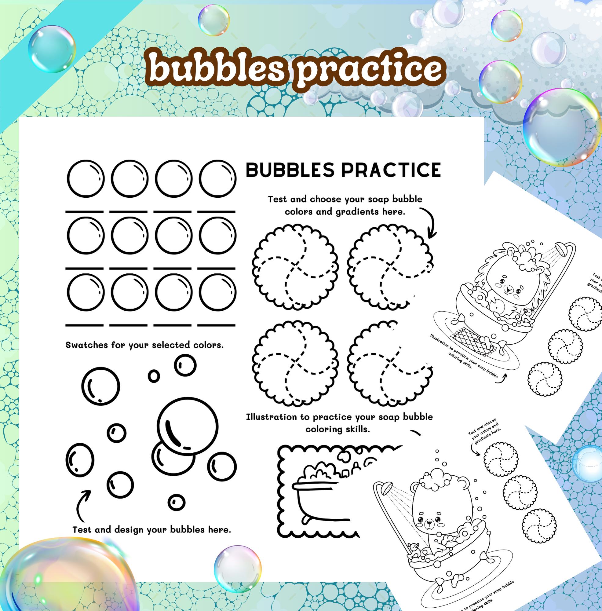 Coloring Tutorial Practice Sheets Coloring Practice Pages PDF | Texture, Patterns & Color Combo Charts ...
