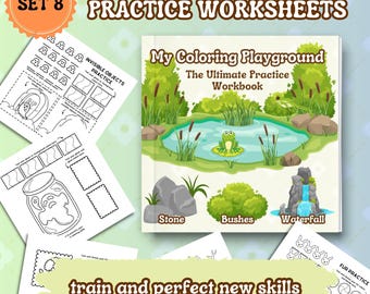 Coloring Practice Pages PDF | Texture, Patterns & Color Combo Charts ...