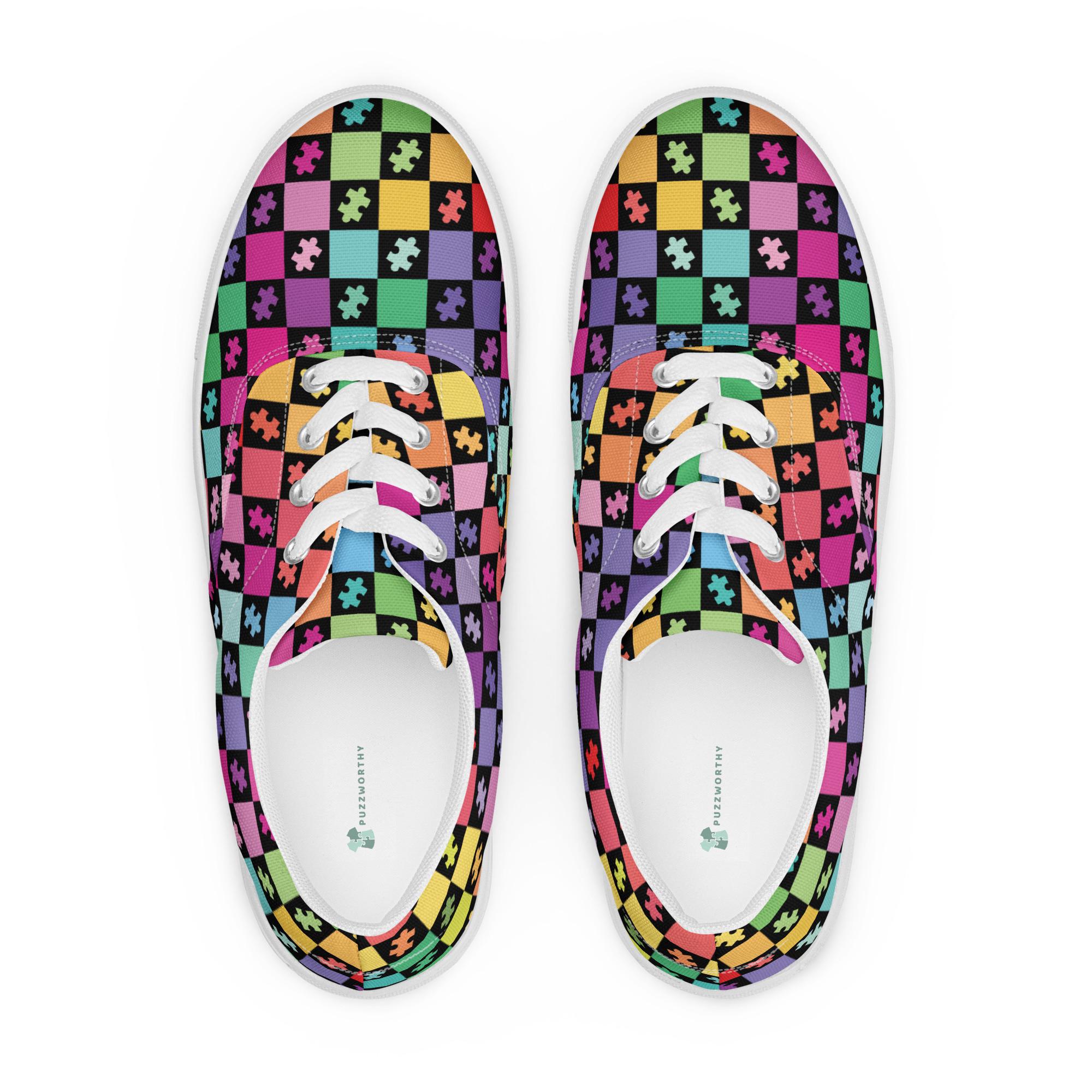 Puzzle Sneakers - Etsy