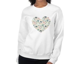 Sudadera unisex con diseño de Pieceful Garden, sudadera con diseño de rompecabezas, suéter con diseño de rompecabezas