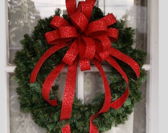 large elegant christmas wreath bow christmas wreath bow glitter swirls wreath bow christmas bows for wreaths christmas tree bow - Christmas Tree Bows large elegant christmas wreath bow christmas wreath bow glitter swirls wreath bow christmas bows for wreaths christmas tree bow - Christmas Tree Bows