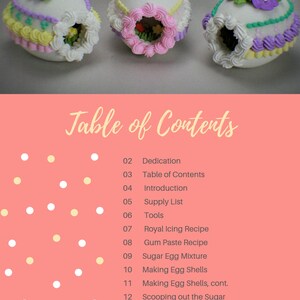 How to Make Panoramic Sugar Easter Eggs, How To Make Your Own sugar eggs eBook, The Ultimate Guide to Sugar Eggs image 2