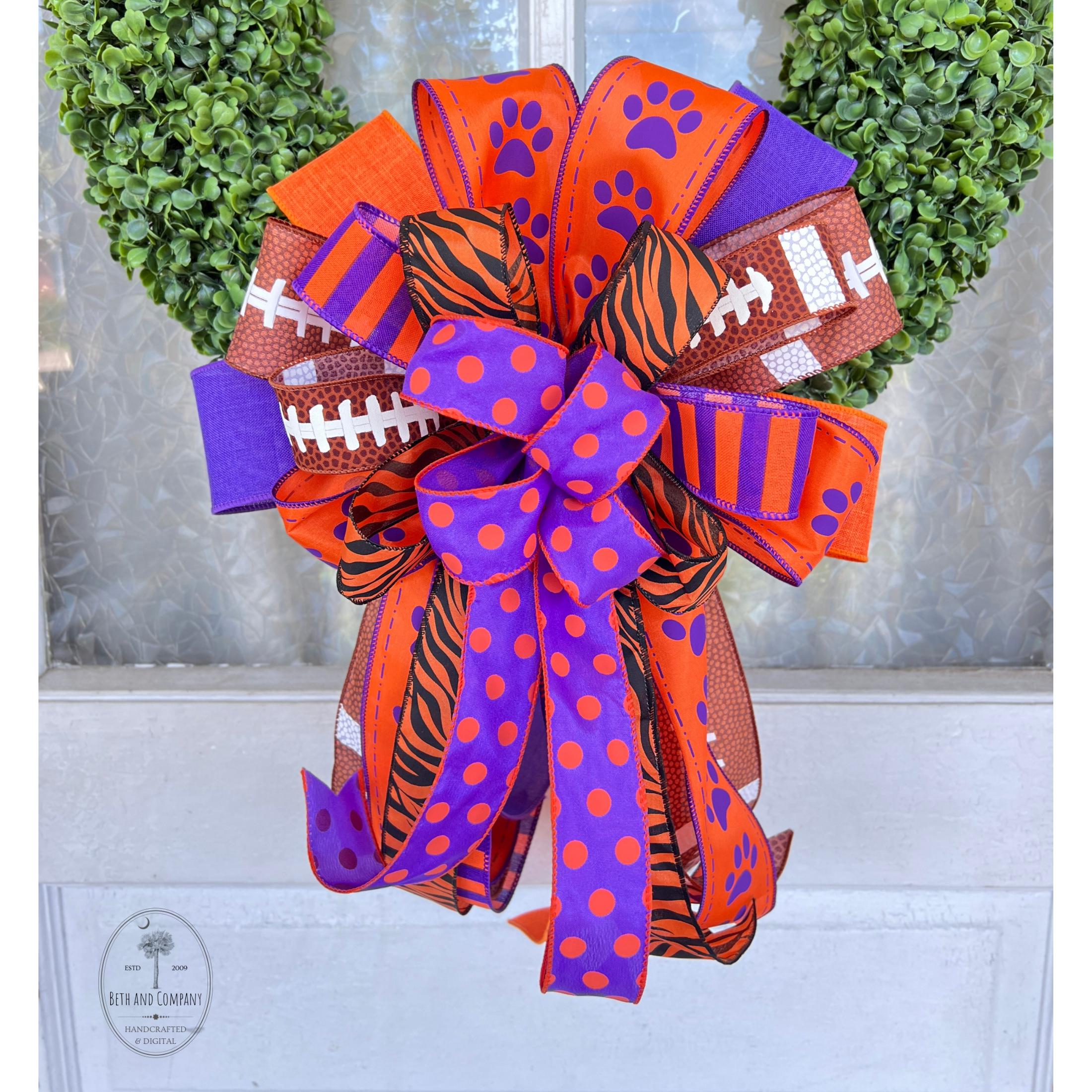 Clemson Wreath - Etsy display picture 1