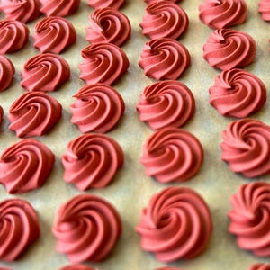 Royal Icing Rosettes – Autumn Colors | Fall Cake & Cookie Decorations | Handmade Edible Flowers | Ready to Ship