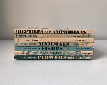 Choose Your Vintage Golden Nature Guide