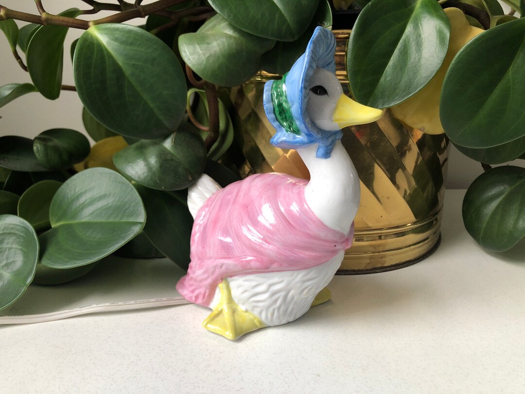 Vintage Light up Mother Goose Night Light Etsy