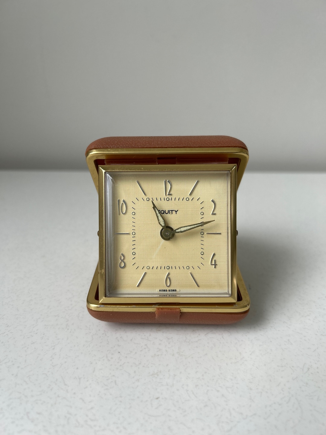 Vintage Equity Travel Alarm Clock With Plastic Case - Etsy