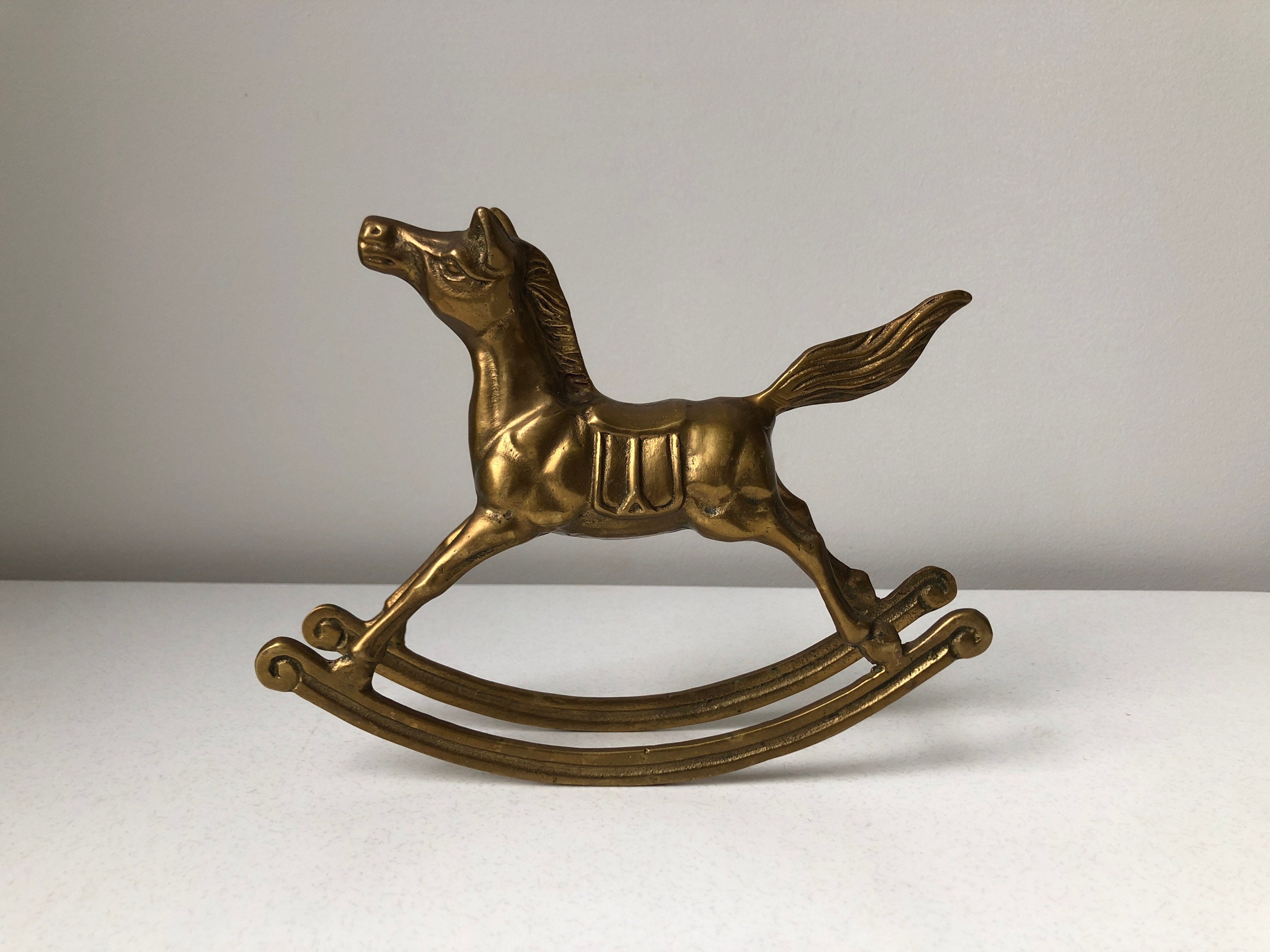 Brass Rocking Horse: Timeless Elegance for Your Home Decor