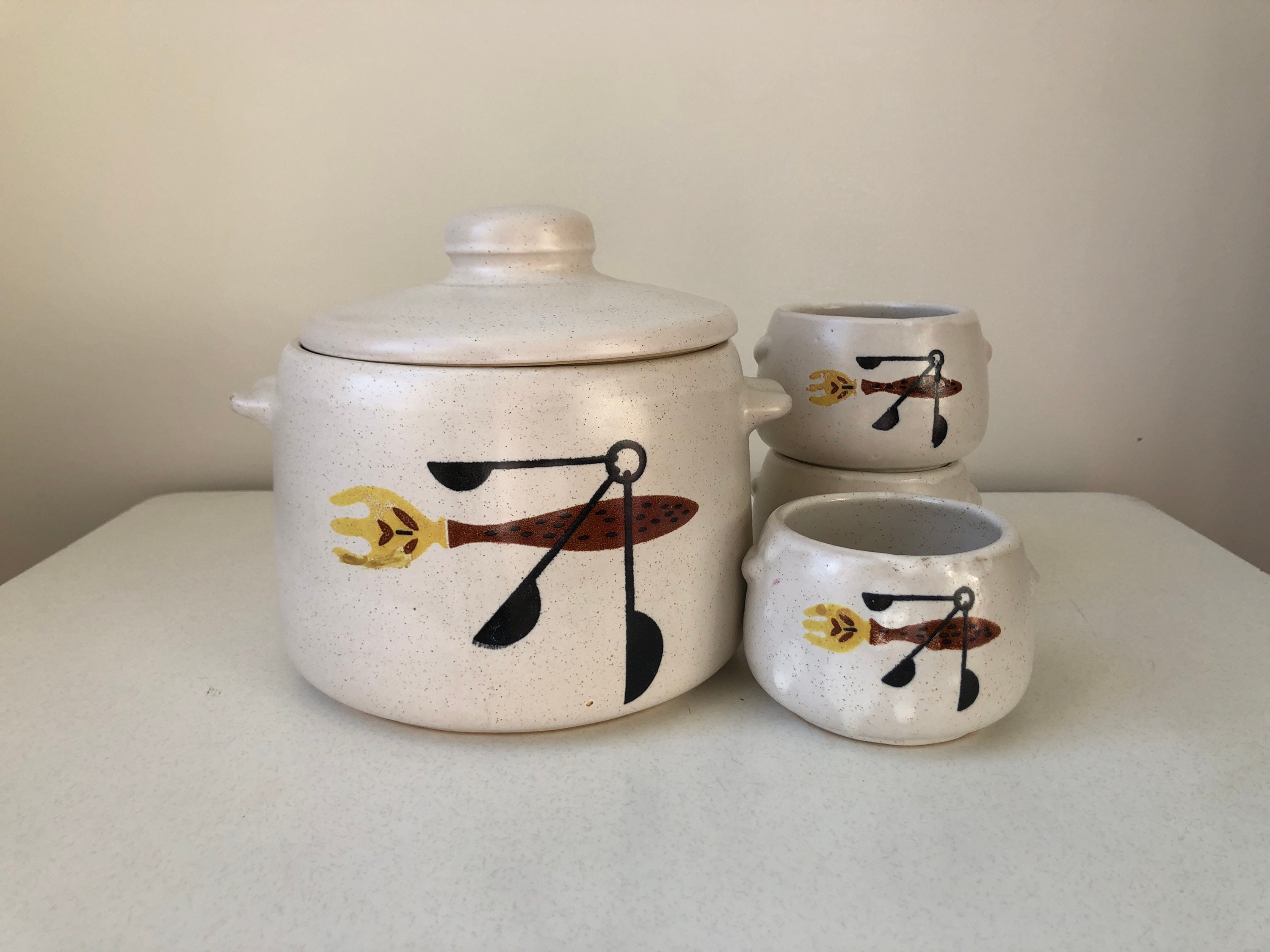 Vintage West Bend Electric Bean Pot Oakleaf and Acorn Ceramic Pot Electric  Potpourri Pot 
