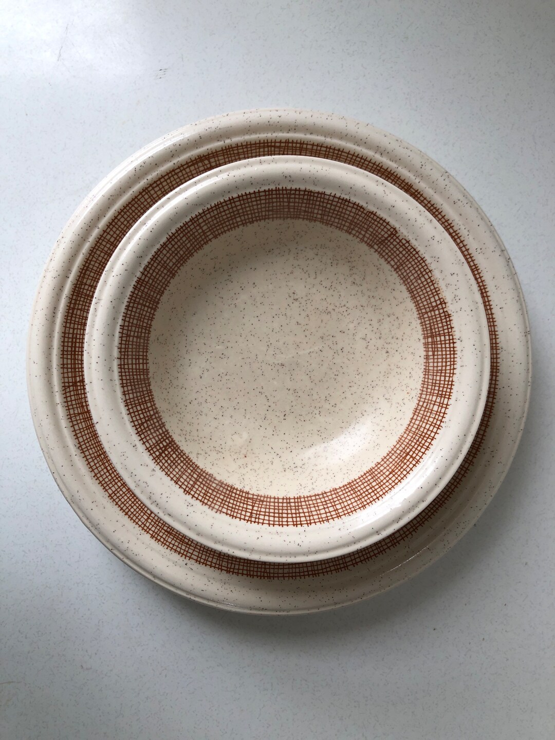 Set of 4 John Tams Banquet Dinner Plates and Bowls Sets Sold Separately