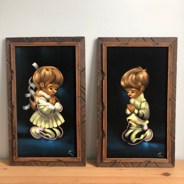 Mexican Velvet Paintings Etsy