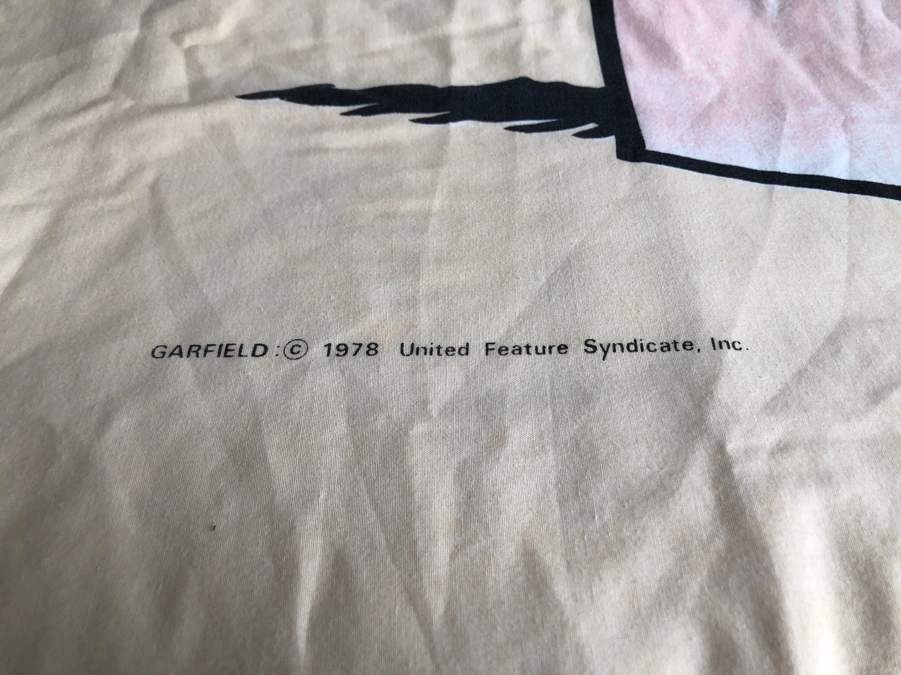 Vintage 1978 Garfield Twin Duvet Cover - Etsy Vintage 1978 Garfield Twin Duvet Cover - Etsy