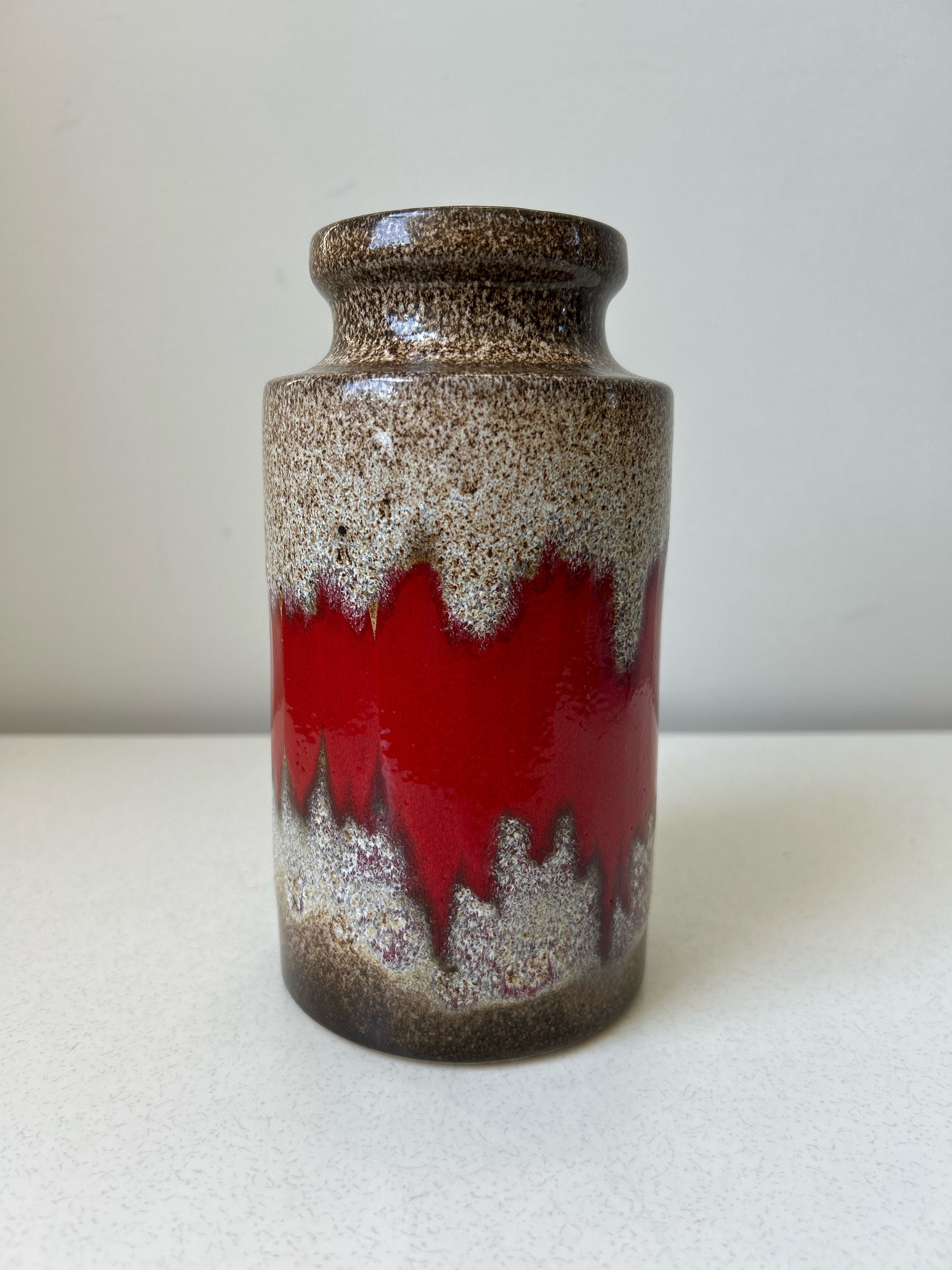 scheurich 203-18 fat lava ミッドセンチュリー　陶器 Scheurich 203 18 - Etsy