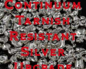 Upgrade to tarnish resistant sterling silver- Continuum Sterling Silver Upgrade- Tarnish Resistant Silver Rings