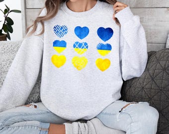 Ukraine shirt Heart, Ukraine Flag Shirt, Peace In Ukraine Shirt, Stop War Tshirt, No to war, Ukraine tee women, Protest Shirt, Peace Ukraine