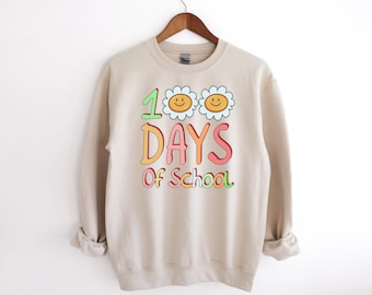 Teacher 100 Days Of School Shirt, Happy 100 Days Of School, 100th Day Of School Shirt, 100 Days Celebration Shirt,Cute Teacher 100 Days Gift