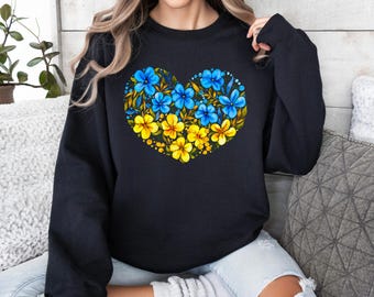Ukraine shirt Heart, Ukraine Flag Shirt, Peace In Ukraine Shirt, Stop War Tshirt, No to war, Ukraine tee women, Protest Shirt, Peace Ukraine