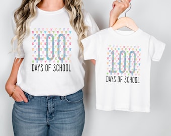 Cute Coquette Bows 100 Days Of School Sweatshirt, 100th Bows Of School Shirt, 100th Day Of School Gift, Happy 100 Days Of School Celebration