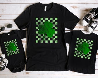 Retro Shamrock Sweatshirt, Womens Shenanigans Sweatshirt, Cute St Patricks Day Sweatshirt, Lucky Sweatshirt, Irish Shirt, Four Leaf Clover