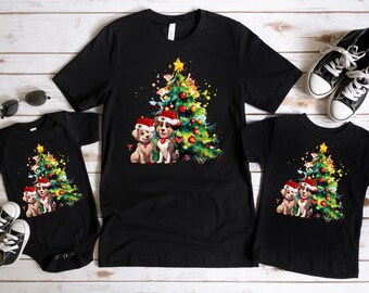 Christmas Dogs Shirt, Dog Lover Shirt, Holiday Shirt, Cute Christmas Shirt, Cute Gift for Dog Lover, Dog Mom Shirt, Merry Christmas Shirt