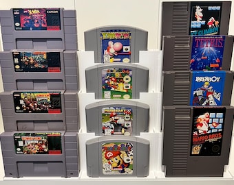 Nintendo Cartridge Retro Game Stand