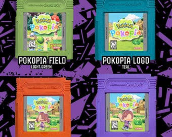 Retro Inspired Poke Game Case - Gameboy Nintendo Switch / Switch 2 OR DS/3DS Cartridge Display Case Storage