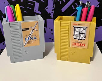 Retro Inspired Pen and Pencil Holder | Marker Holder | Desk Decor |