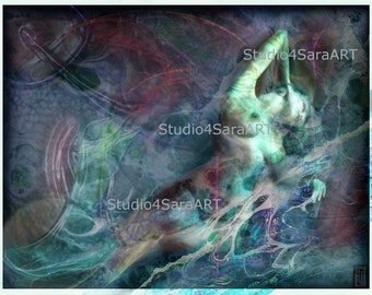 Mer in Ocean Surf, Concept Art, Surreal, Abstract Modern, Other Worldly, Fantasy Download